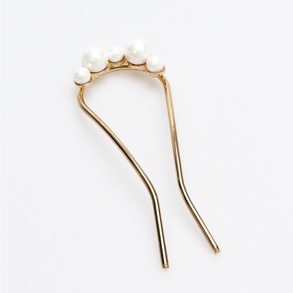 Pearl hair pin M1165